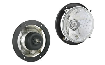 Reflektor przedni H4 WESEM (z żarówką, uszczelką i