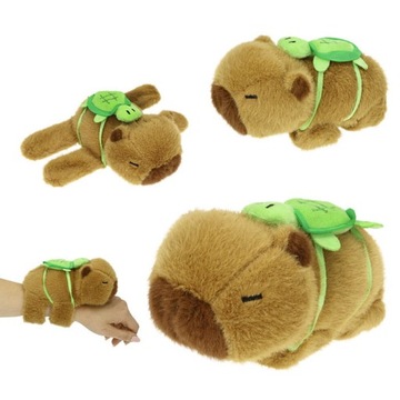 MINI MASKOTKA KAPIBARA CAPYBARA Z PLECAKIEM NA RĘKĘ