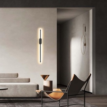 СВЕТОДИОДНЫЙ НАСТЕННЫЙ СВЕТИЛЬНИК СОВРЕМЕННЫЙ ЛИНЕЙНЫЙ НАСТЕННЫЙ СВЕТИЛЬНИК 60 СМ