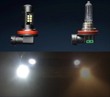 XSTORM LED H11 ЛАМПЫ 80 Вт 360° 4000LM 6000K CAN