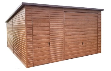 Жестяной гараж Blaszak Зал жестяных гаражей 6x6