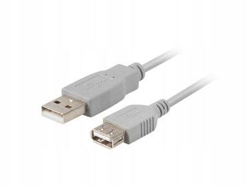 PRZEDŁUŻKA PORTU USB 1,5m PRZEDŁUŻACZ A / A 1,5M