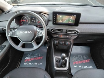 Dacia Sandero III 2023 Dacia Sandero LED Tablet Sensor Elektryka PDC Benzyna 67KM, zdjęcie 16