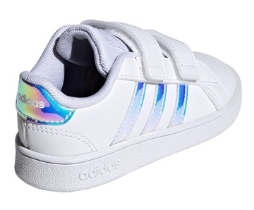 24 ДЕТСКАЯ ОБУВЬ ADIDAS VELCRO HOLOGRAM FW1276