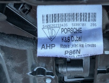 PORSCHE 911 992 TURBO S МЕХАНИЗМ СПОЙЛЕРА ЗАСЛОНКА