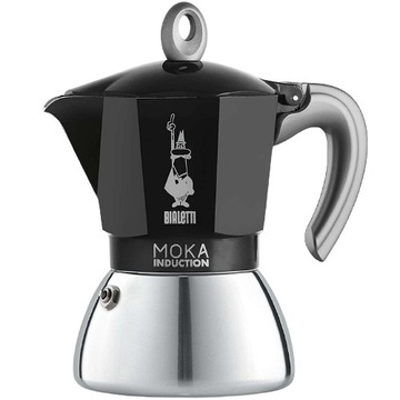 Kawiarka MOKA INDUCTION II 4tz espresso BLACK BIALETTI indukcja 150ml