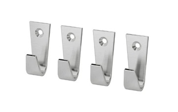 IKEA BLECKA - hak niklowany 4 cm 4 sztuki