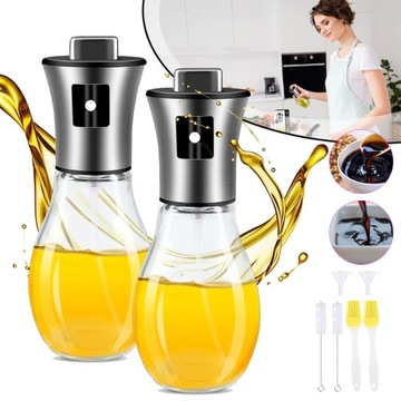 BUTELKA Z ROZPYLACZEM DO OLEJU, 200ML ROZPYLACZ OLEJU, OPRYSKIWACZ DO OLEJU