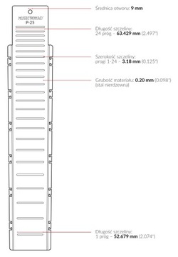 Music Nomad Fret Shield Защитная накладка на гриф P25