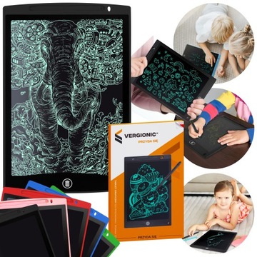 Графический планшет для детского рисования, большой стилус 12 дюймов