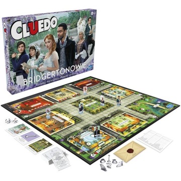 CLUEDO Bridgertonowie POLSKA EDYCJA serial Bridgerton gra planszowa HASBRO