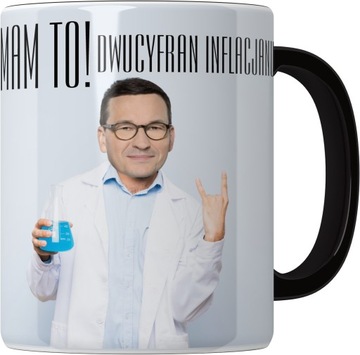 KUBEK INFLACJA MORAWIECKI PIS ŚMIESZNY PREZENT