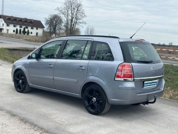 Opel Zafira B 1.8 ECOTEC 140KM 2007 Opel Zafira Raty 1.8 benz 140KM 7 osobowy Klima Alufelga Zarejestrowany G, zdjęcie 13