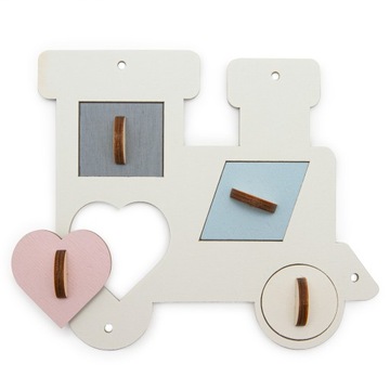 Puzzle układanka sorter do tablicy manipulacyjnej