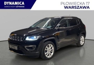 Jeep Compass II SUV 1.3 TMair 150KM 2020 Jeep Compass Limited 1.3T 150KM automat 202021 r., Salon PL, komplet opon, zdjęcie 2