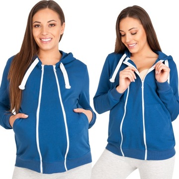 BLUZA CIĄŻOWA DO KARMIENIA ROZM XL