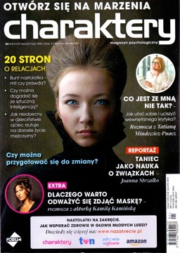 Charaktery. Magazyn psychologiczny. Nr 1-2/2024. 20 stron o relacjach.