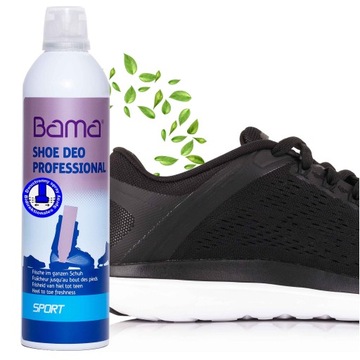 Dezodorant do butów odświeżacz do obuwia świeży zapach BAMA Sport 500 ML