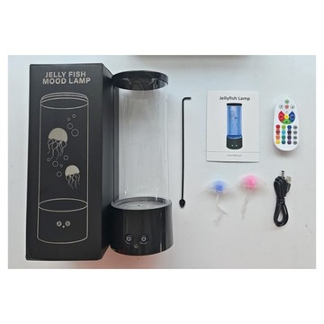 НАСТОЛЬНАЯ ЛАМПА МЕДУЗА НОЧНАЯ ЛАМПА 17 РЕЖИМОВ ИЗМЕНЕНИЯ ЦВЕТА 4 СВЕТОВЫХ ЭФФЕКТА