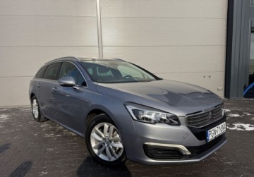 Peugeot 508 I SW Facelifting 1.6 BlueHDi 120KM 2017 Peugeot 508 bezwypadekjak noweserwis asopanorama 1.6 Diesel 120KM, zdjęcie 3