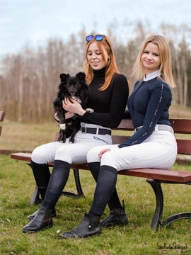 Черные гольфы для верховой езды TOP RIDER 35-38