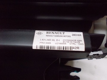 RENAULT LATITUDE 3.0 DCI 12R RADIÁTOR 272700042R