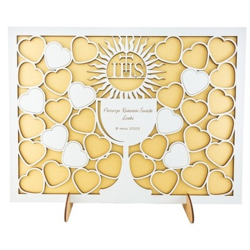 KSIĘGA GOŚCI I KOMUNIA ŚWIĘTA PAMIĄTKA PIERWSZEJ KOMUNII ŚWIĘTEJ KOMUNIJNA