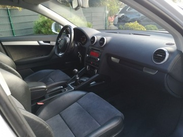 Audi A3 8P Hatchback 3d 2.0 TDI CR 140KM 2009 Audi A3 2.0 TDI 140KM # Klimatr # Ledy # Bi-XENON, zdjęcie 18