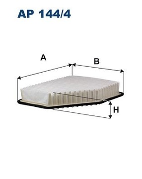 2× FILTRON AP 144/4 FILTR VZDUCHU