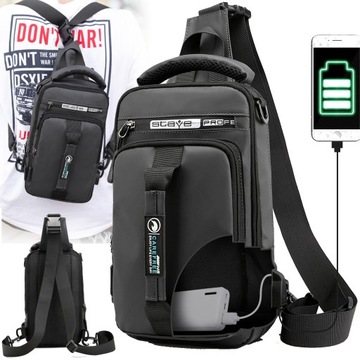 Мужской рюкзак Легкая сумка через плечо Поясная сумка с черным ремешком Легкая летняя сумка