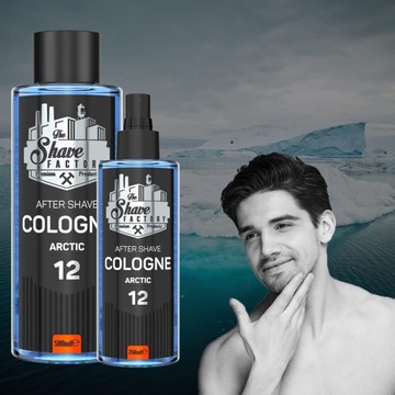 SHAVE FACTORY Одеколон после бритья ARCTIC 12 -