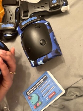 Наколенники и налокотники Simply Kids с защитой запястий, HardSoft Pad Tech.