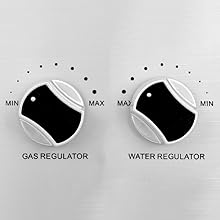 Проточный водонагреватель Газовый котел Электрический нагреватель для сжиженного нефтяного газа 12л 24кВт