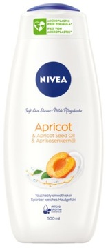 Nivea Apricot Żel pod Prysznic z Olejkiem 500ml