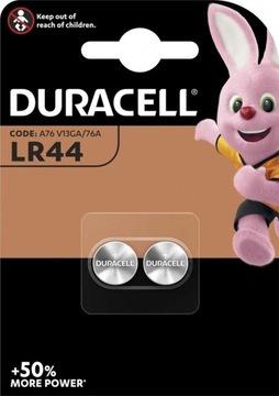 2x BATERIA DURACELL LR44 A76 L1154 AG13 G13 KA76 N