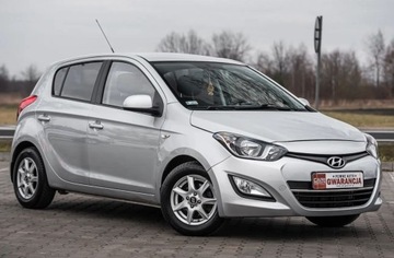 Hyundai i20 I Hatchback 5d 1.4 CVVT 100KM 2012 Hyundai i20 1.4i 100KM Klima AUX Parktronic 2 ...