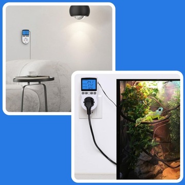 Электронный контроллер температуры термостата 230 В сеть макс. 3680 Вт