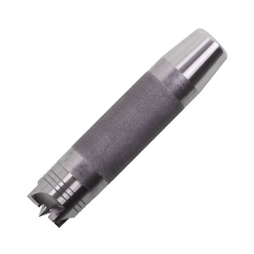 Punktak/stempel czterozębowy do wstępnego wycentrowania, toczenie tokarki