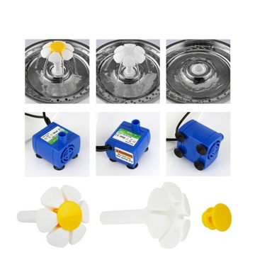 Автоматический фонтанчик для кошек и собак 2,4 л, 5 фильтров