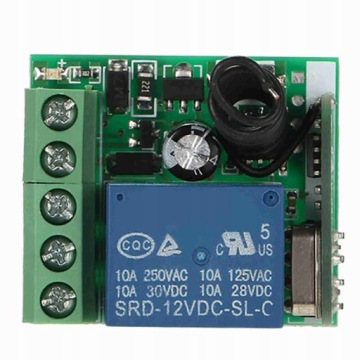 DC10V-14V 43300CMHZ РЕЛЕ 100М С ПУЛЬТОМ ДИСТАНЦИОННОГО УПРАВЛЕНИЯ