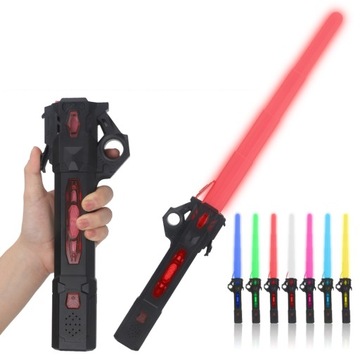 ИГРУШКА СВЕТОВАЯ САБЛЯ СО ЗВУКОМ, 7 ЦВЕТОВ