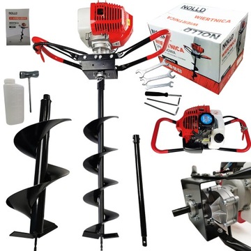 БУРА ДЛЯ ПОЧВЫ, БЕНЗИНОВЫЙ ШНЕК+ FI 20+30+50см