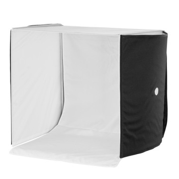 Namiot bezcieniowy teczka 60cm z niebieskim tłem