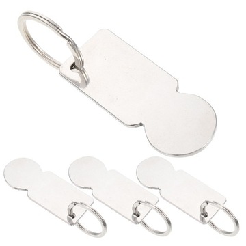 Открывалка для корзины Metal Cart Token 4 шт.