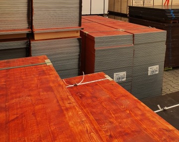 Płyta Trójwarstwowa z Okuciem E, Sklejka 2500x500