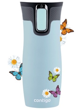 Contigo West Loop 2.0 kubek termiczny premium 470ml - Wiosna - Iced Aqua