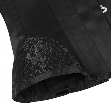 UNDERBUST черный корсет-пояс для похудения