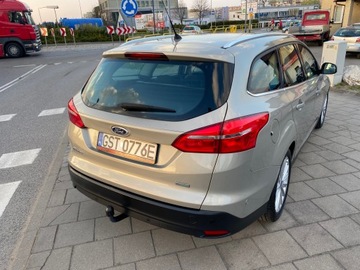 Ford Focus III Kombi Facelifting 1.0 EcoBoost 125KM 2014 navi alu 17&#039; PDC P+T climatronic, zdjęcie 10