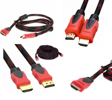 КАБЕЛЬ HDMI FULL HD 4K 3D ВЫСОКОСКОРОСТНОЙ КАБЕЛЬ ДЛИНОЙ 5 М