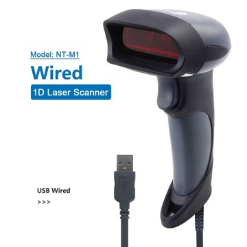 NETUM NT-M1 Handheld 1D Laser Barcode Scanner